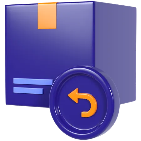 Parcel Return  3D Icon