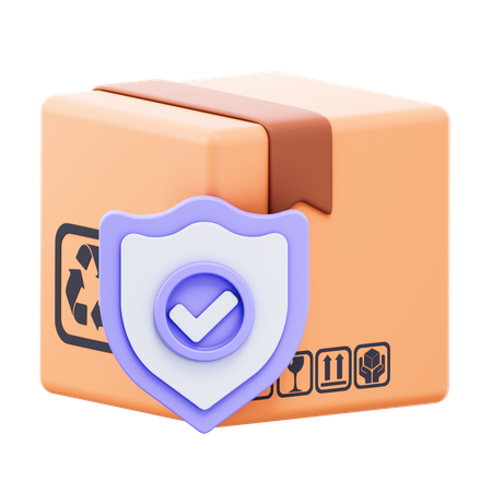 Parcel Safety  3D Icon