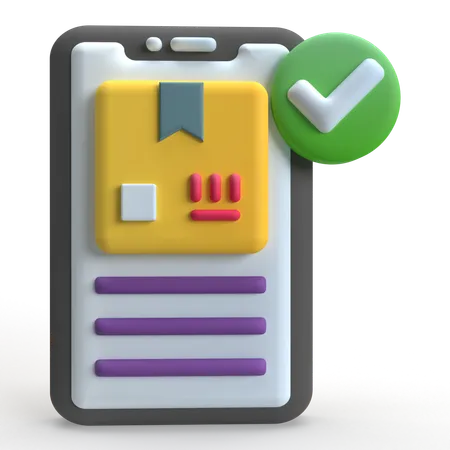Parcel Security  3D Icon