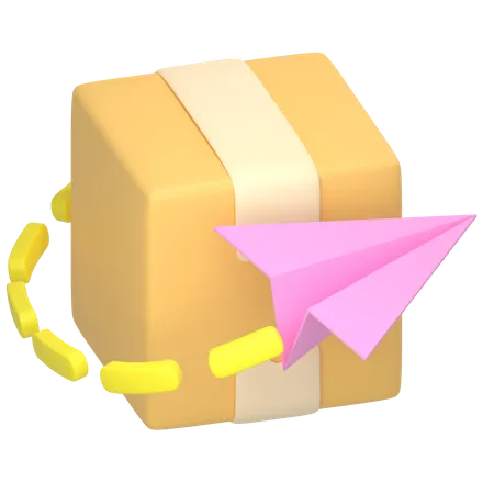 Parcel Sent  3D Icon