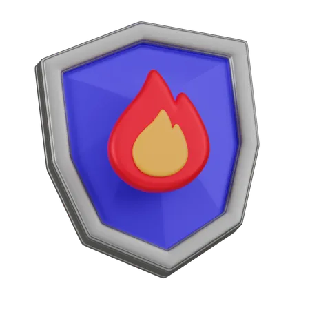 Protection par pare-feu  3D Icon