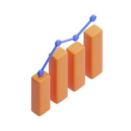 Pareto-Diagramm  3D Icon