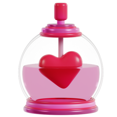 Parfum Coeur Saint Valentin  3D Icon