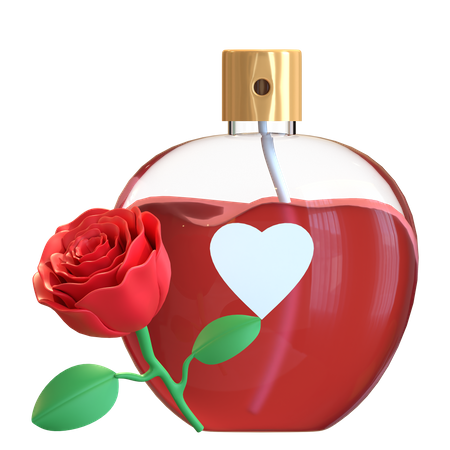 Parfum de rose  3D Icon