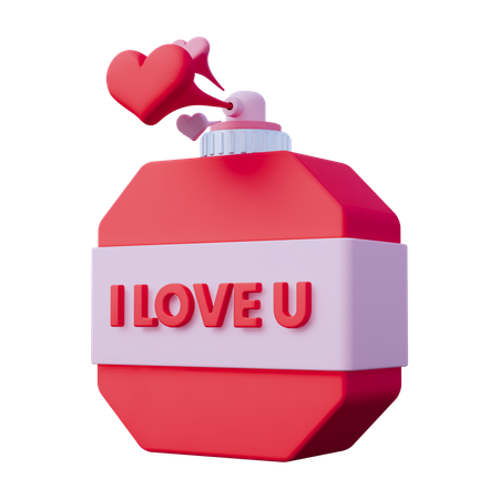 Parfum de la Saint-Valentin  3D Icon