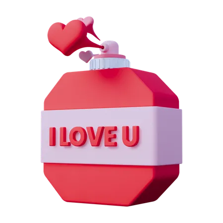 Parfum de la Saint-Valentin  3D Icon