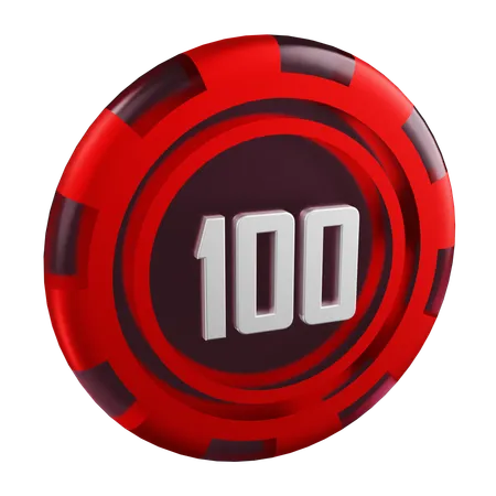 Mais 100  3D Icon