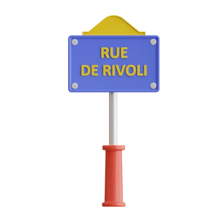 Signal parisien  3D Icon