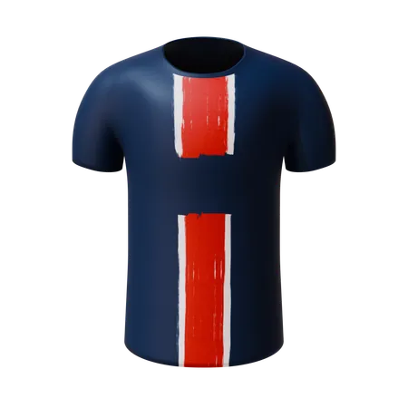 Fußballmannschaft der Stadt Paris  3D Icon