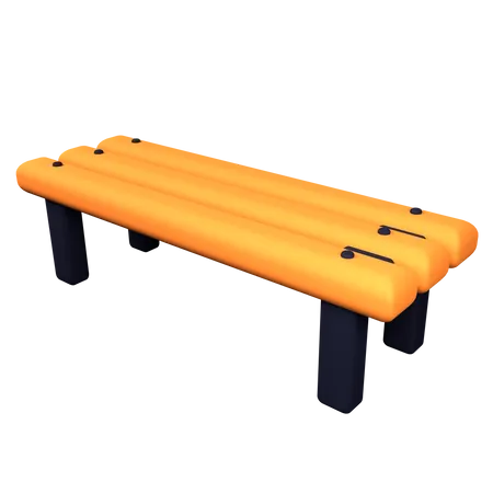 Park Bench  3D Icon