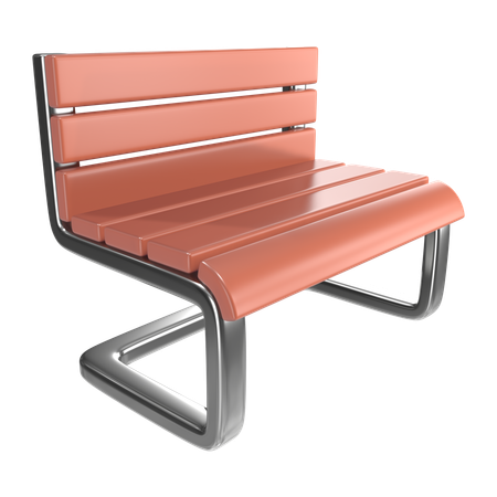 Park Bench  3D Icon