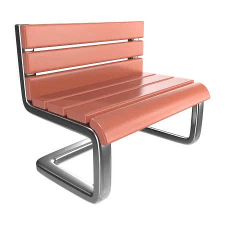 Park Bench  3D Icon