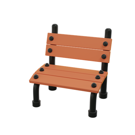 Park Bench  3D Icon