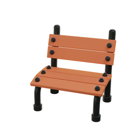 Park Bench  3D Icon