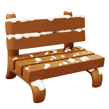 Park Bench  3D Icon