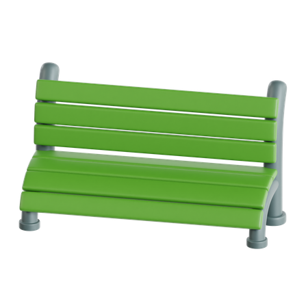 Park Bench  3D Icon