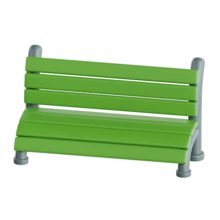 Park Bench  3D Icon