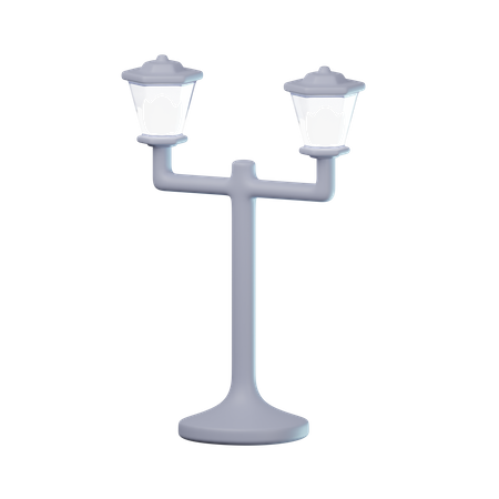 Park Lamp  3D Icon