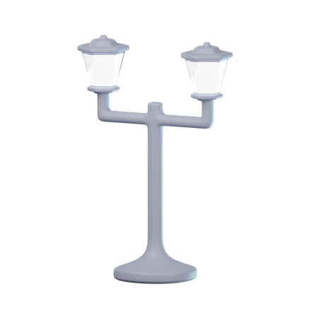 Park Lamp  3D Icon