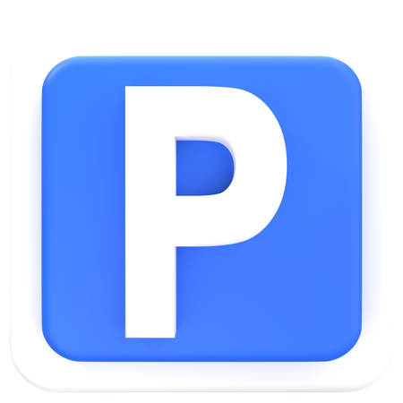 Park Sign  3D Icon