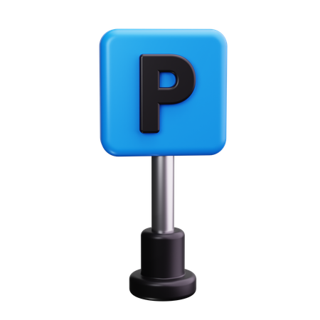 Park Sign  3D Icon