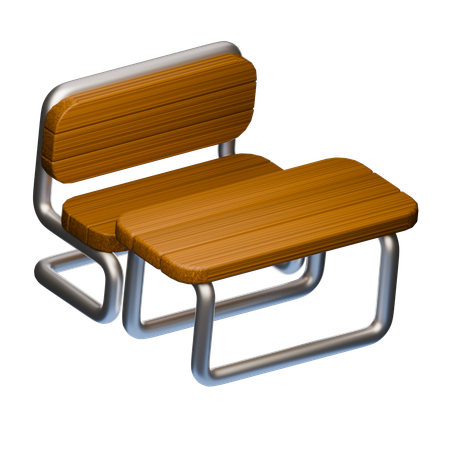 Parkbank  3D Icon