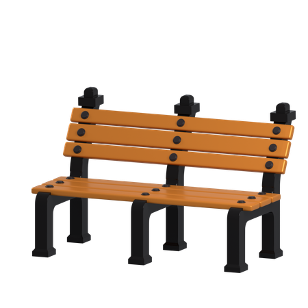 Parkbank  3D Icon