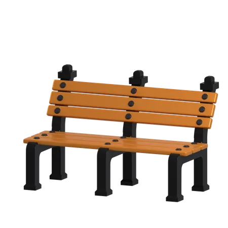 Parkbank  3D Icon