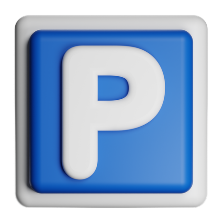 Parking  3D Icon