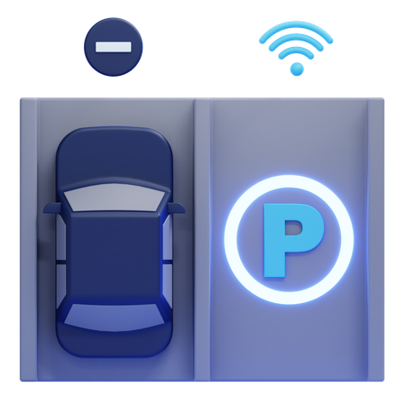 Parking  3D Icon