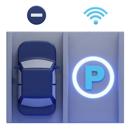 Parking  3D Icon