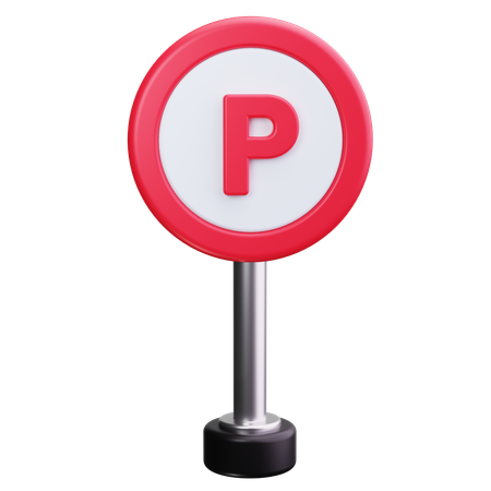 Parking  3D Icon