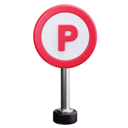 Parking  3D Icon