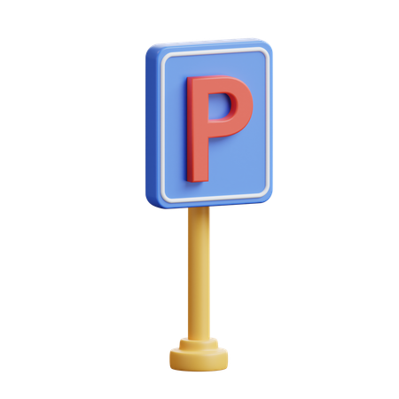 Parking  3D Icon