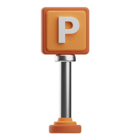 Parking Area  3D Icon