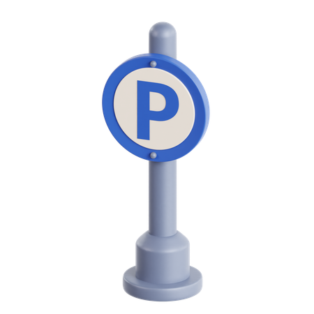 Parking Board  3D Icon