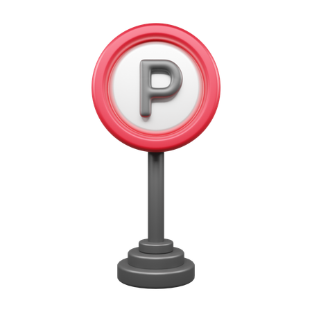 Parking Board  3D Icon