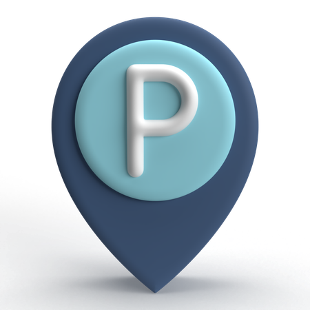 Parking Location  3D Icon