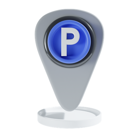 Parking Location  3D Icon