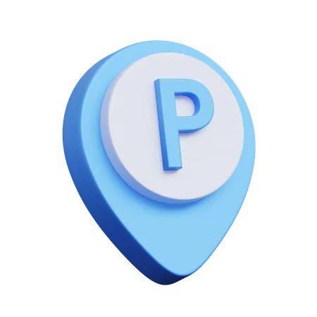 Parking Location  3D Icon