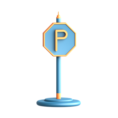 Parking Lot  3D Icon