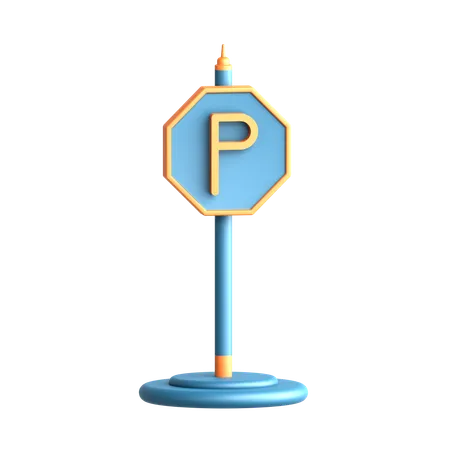 Parking Lot  3D Icon