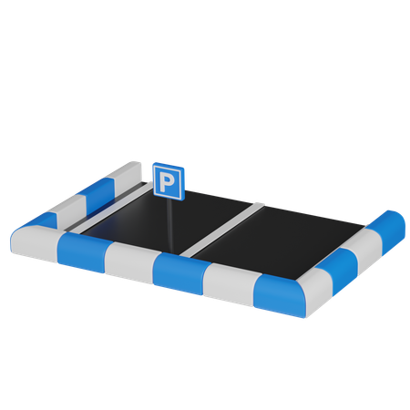 Parking Lot  3D Icon