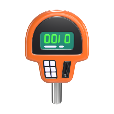 Parking Meter  3D Icon