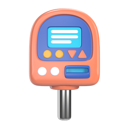 Parking Meter  3D Icon