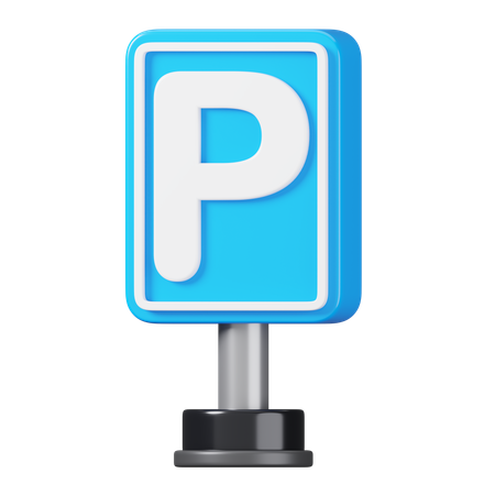 Parking sign  3D Icon