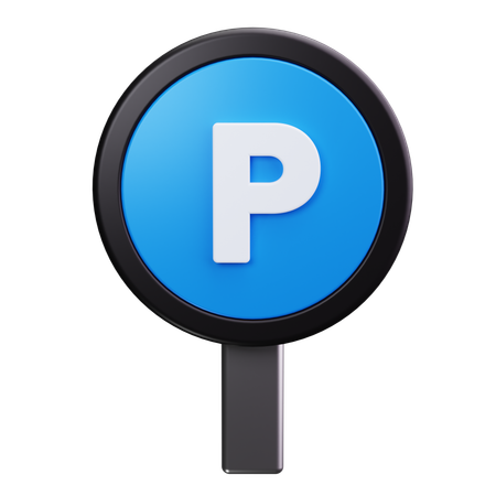 Parking Sign  3D Icon