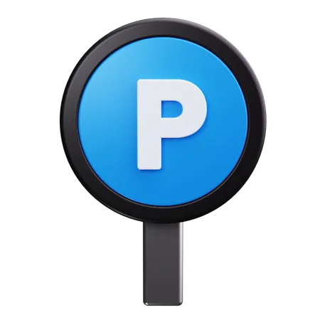 Parking Sign  3D Icon