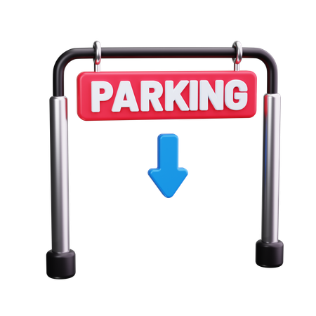 Parking sign  3D Icon