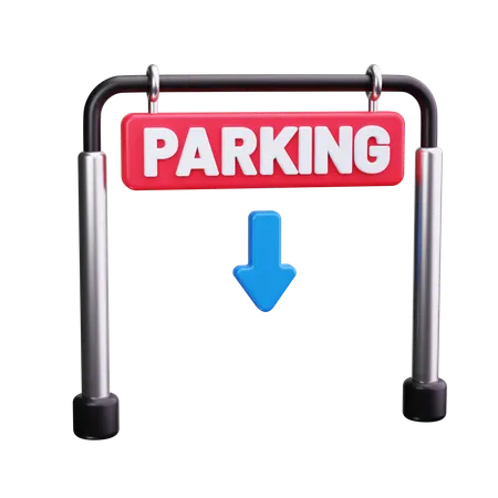 Parking sign  3D Icon